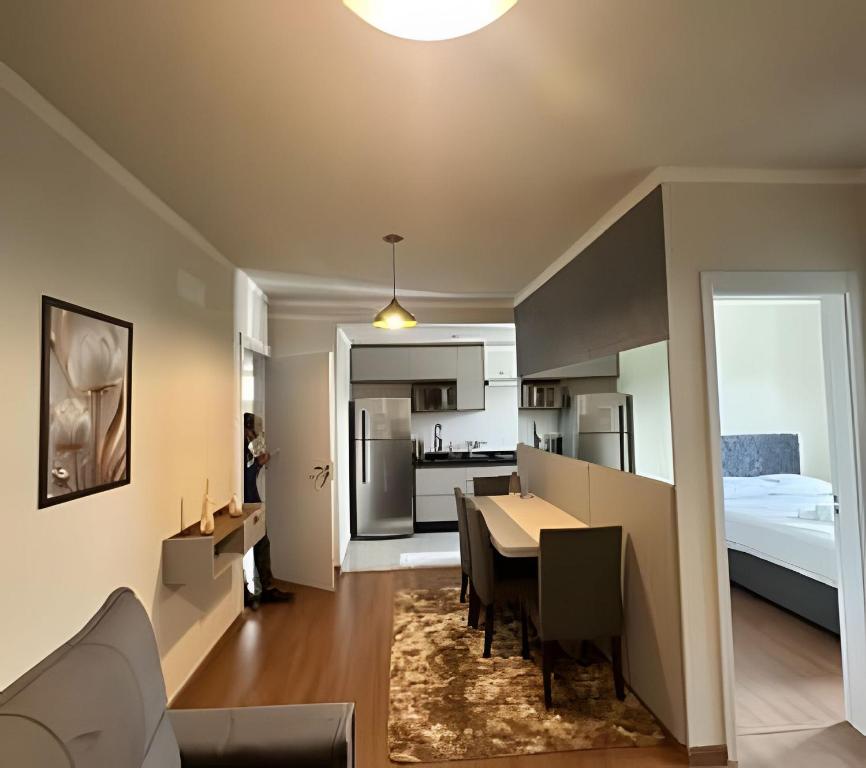 Η κουζίνα ή μικρή κουζίνα στο Benno Prime Loft