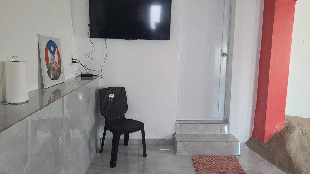 TV a/nebo společenská místnost v ubytování Tamara Guest House