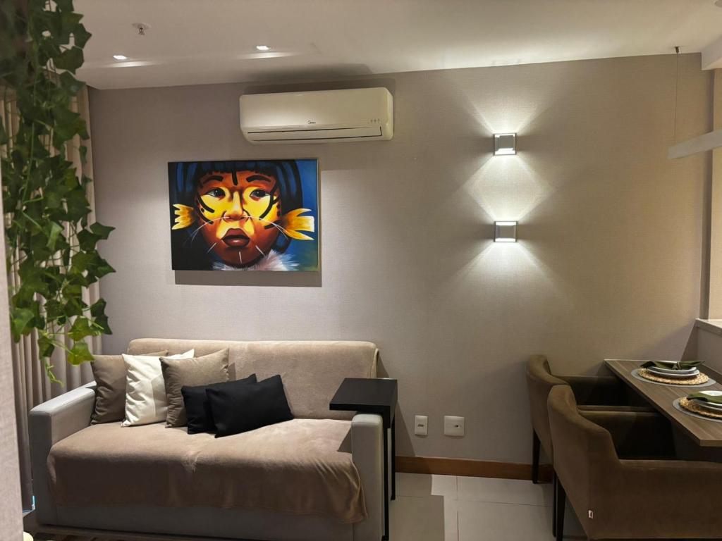 Et opholdsområde på FLAT Moderno próximo ao Riocentro - Rock in Rio - Projac - Farmasi Arena - Parque Olímpico