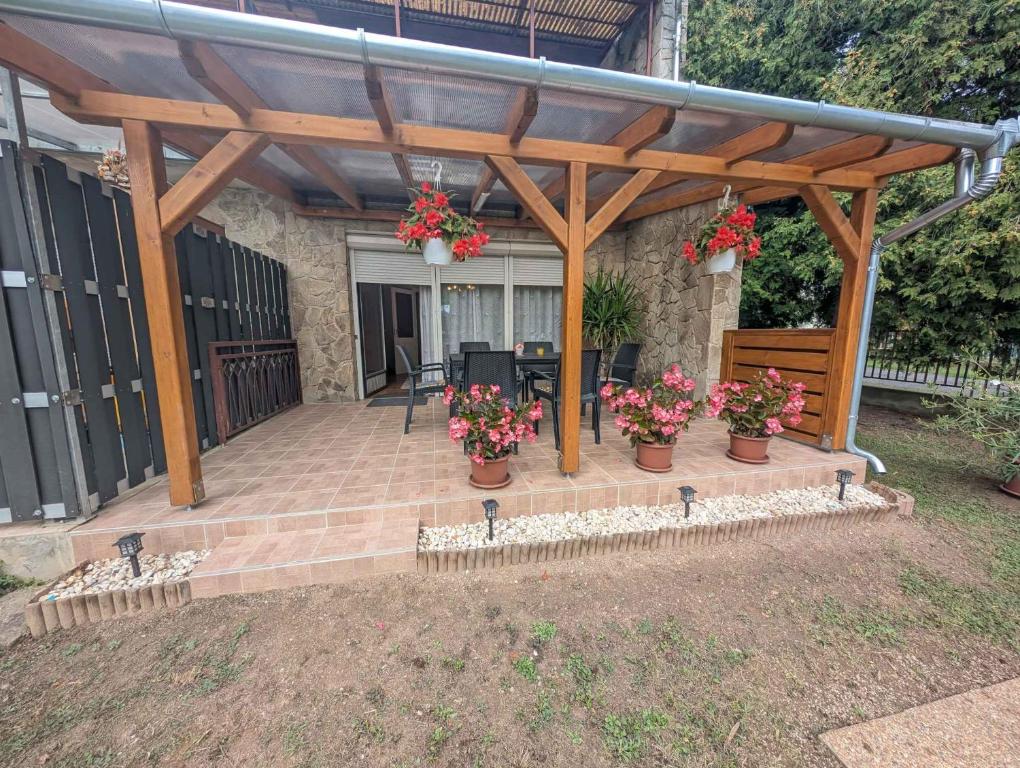 Zahrada ubytování Apartment in Keszthely - Balaton 54817