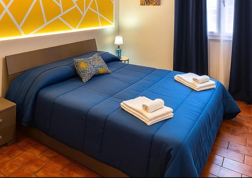 Postel nebo postele na pokoji v ubytování Sole d'Occidente