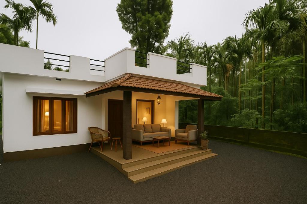 Budova, kde se prázdninový dům nachází