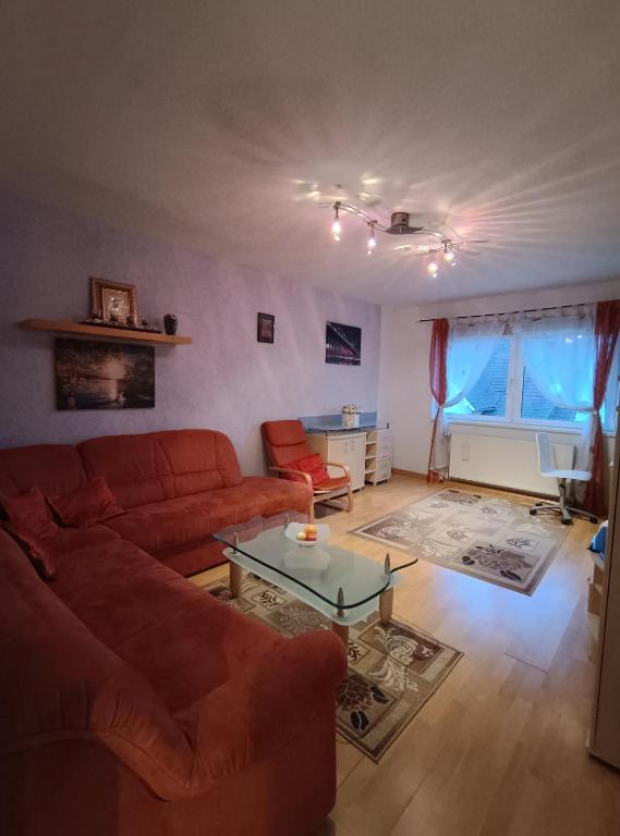 Posezení v ubytování Classic Apartment