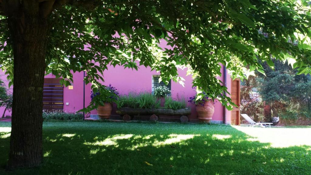 Vonkajšia záhrada v ubytovaní Agriturismo Terrarossa