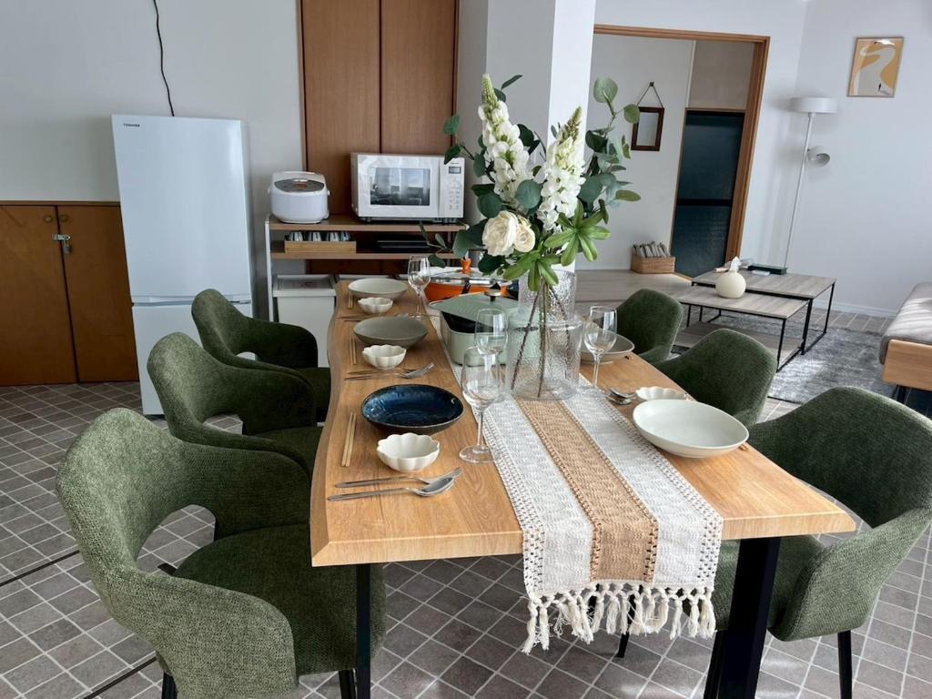 Η κουζίνα ή μικρή κουζίνα στο Nagoya west2