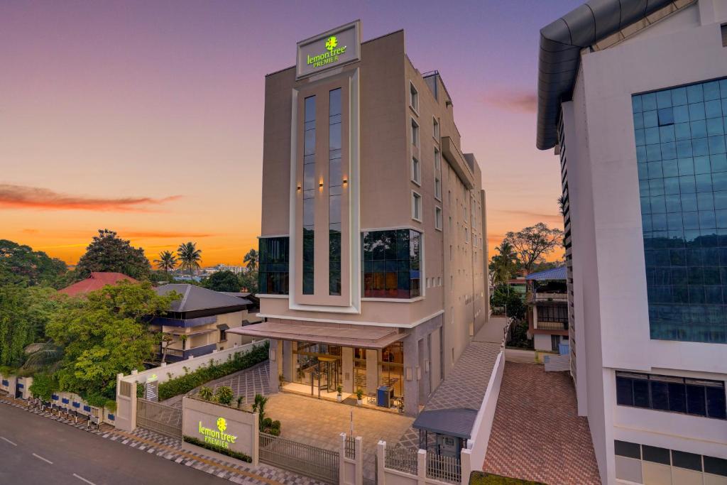 a rendering of the front of a hotel at Lemon Tree Premier, Thiruvananthapuram in Trivandrum