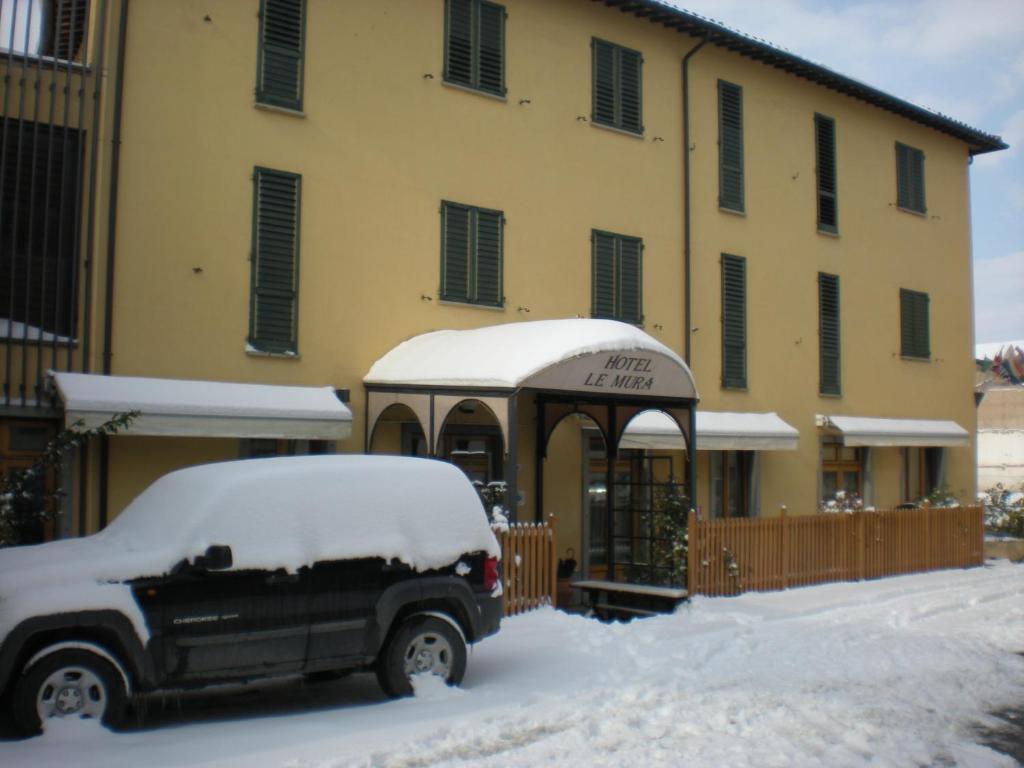Hotel Le Mura e Residence v zimě