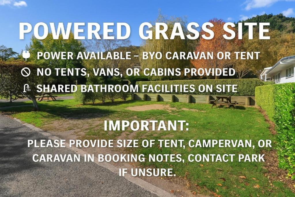 
Standard Powered Site - No Bed Provided with Shared Bathroom (Bring Your Own Caravan or Tent)
