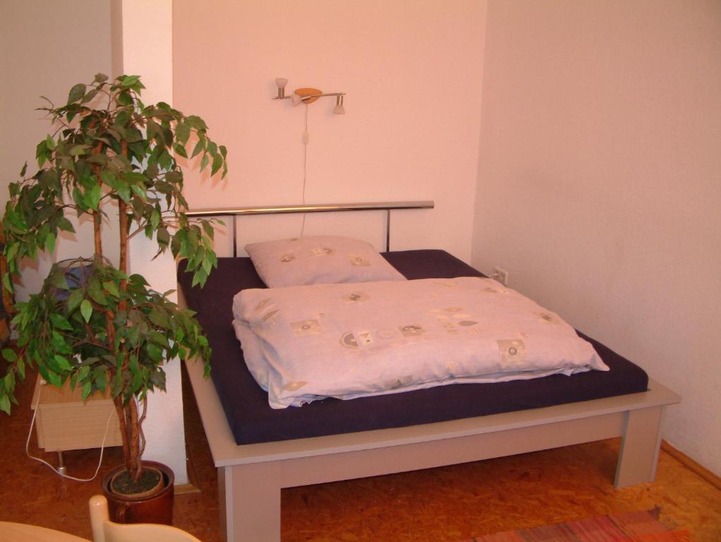Postel nebo postele na pokoji v ubytování Pension Olé