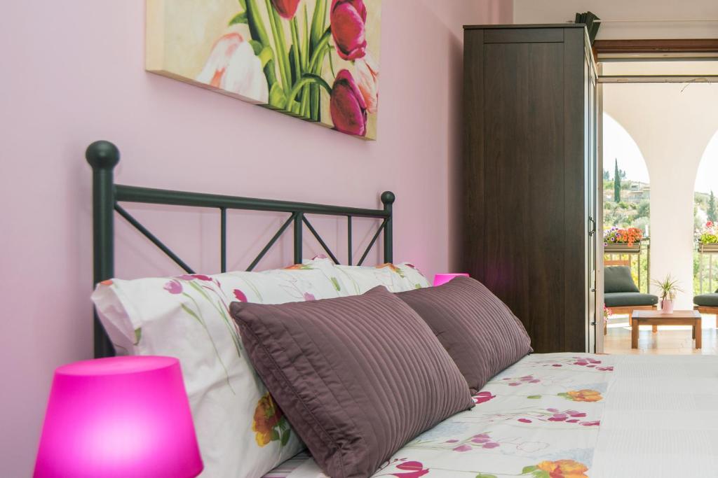 Postel nebo postele na pokoji v ubytování Bed & breakfast Giulio