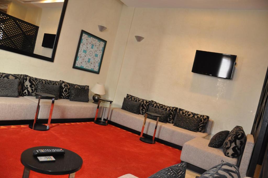 Posezení v ubytování Hotel Emilio Moretti