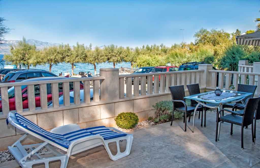 Balkón nebo terasa v ubytování Apartment Brač