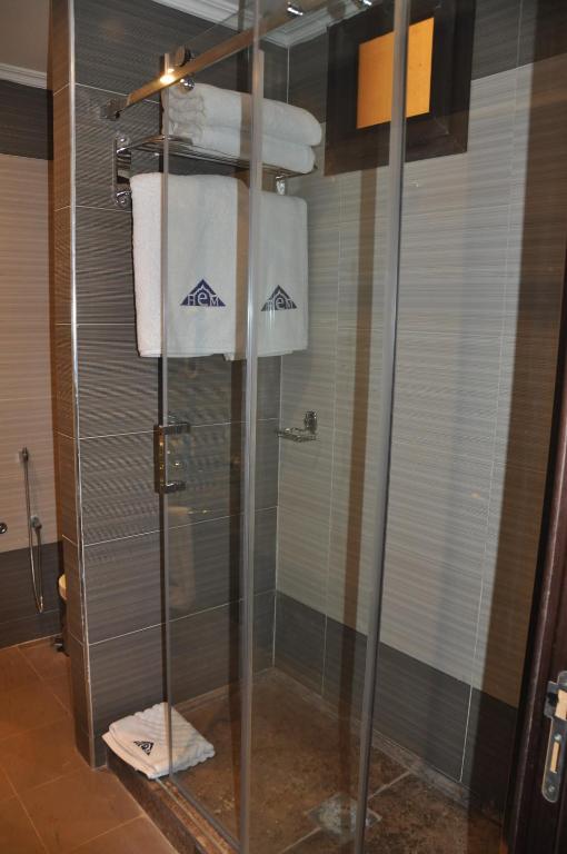 Koupelna v ubytování Hotel Emilio Moretti