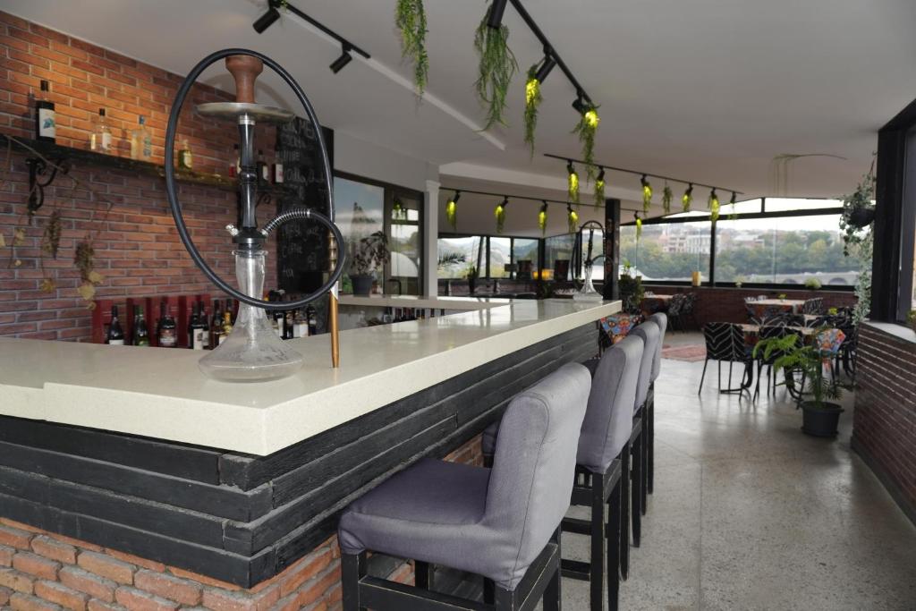 Restaurace v ubytování Hotel New Terrace