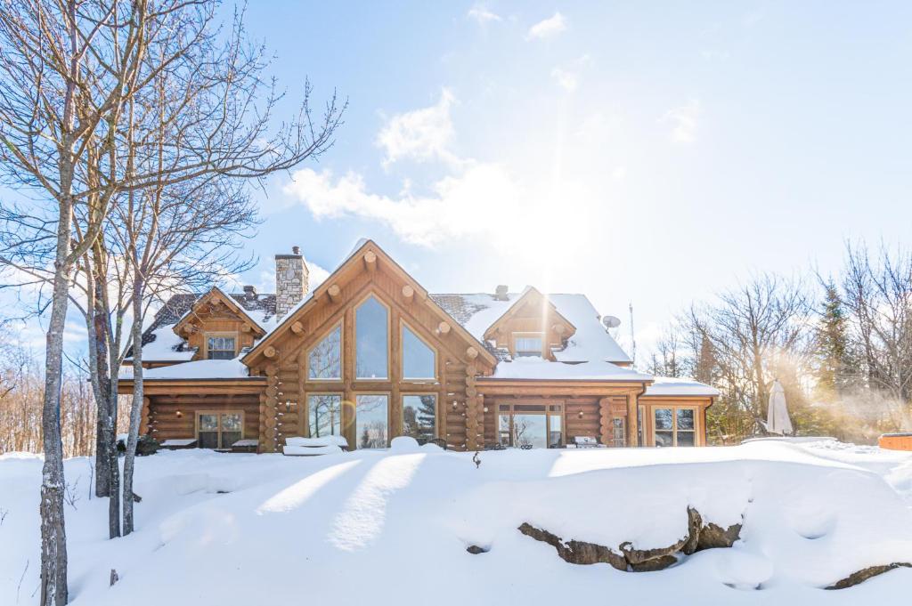 Fiddler Lake Resort Chalet 93 Moose v zimě