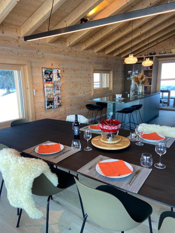 Ski in out Swiss Alps Chalet Charelle by Jolidi