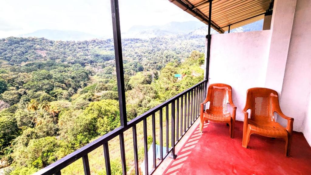 Μπαλκόνι ή βεράντα στο Nature Dream Homestay and Restaurent