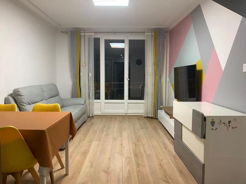 Posezení v ubytování Au sud de Paris