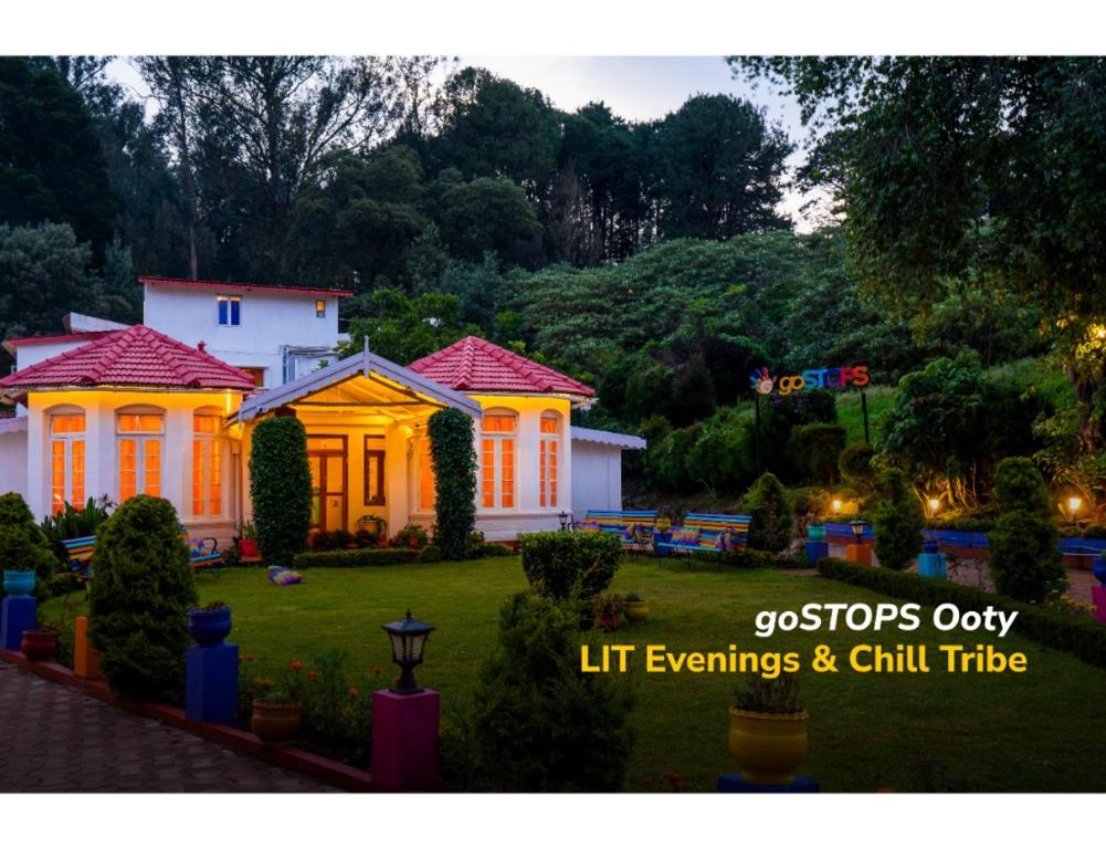 Κήπος έξω από το goSTOPS Ooty