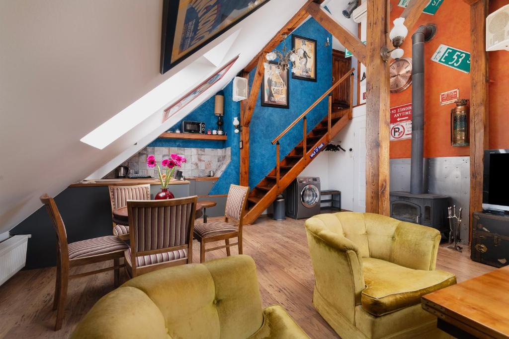 Χώρος καθιστικού στο EASY RENT- Furmańska Old Town, 24h Check-in