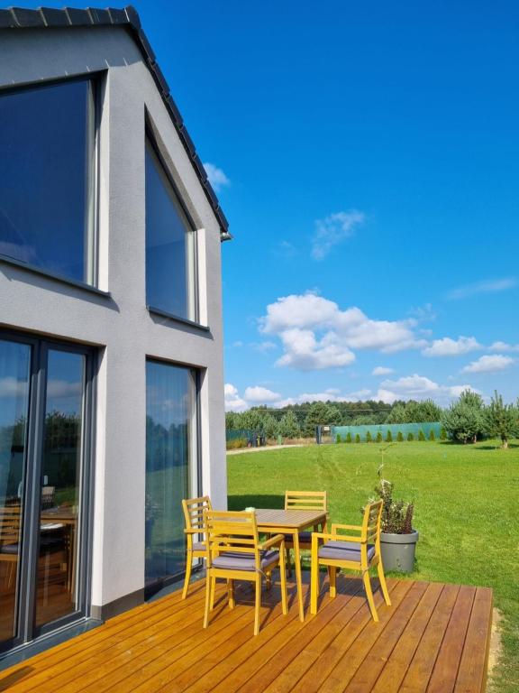 Zahrada ubytování Chill in Lubrza