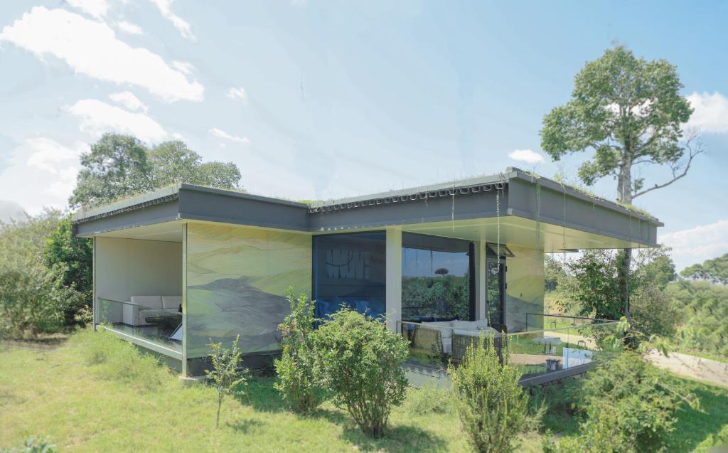 Κήπος έξω από το Pristine Mara Bay Lodge