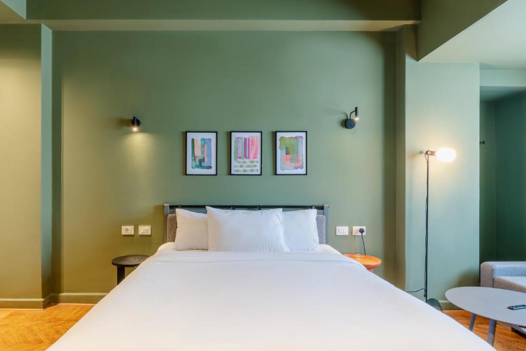 grey l studio apartments Downtown Cairo Ouzonian House - 12