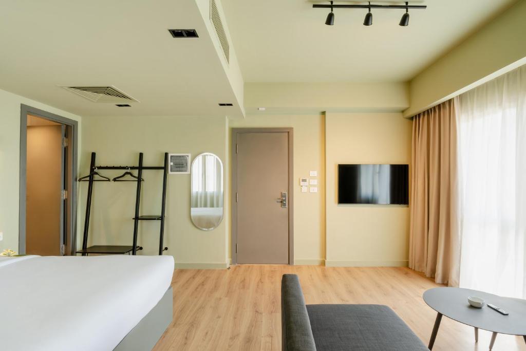 grey l studio apartments Downtown Cairo Ouzonian House - 17