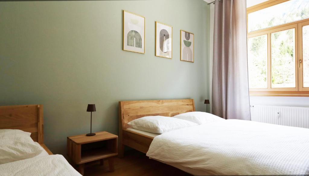 Postel nebo postele na pokoji v ubytování Cave Holiday Apartment