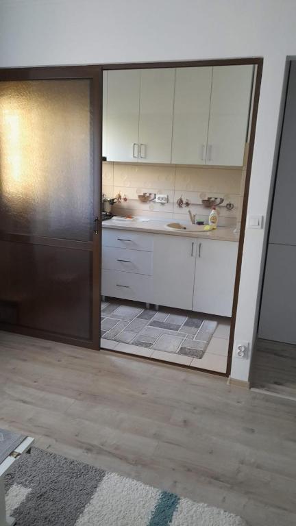 Η κουζίνα ή μικρή κουζίνα στο Patricia&Vlad Apartment