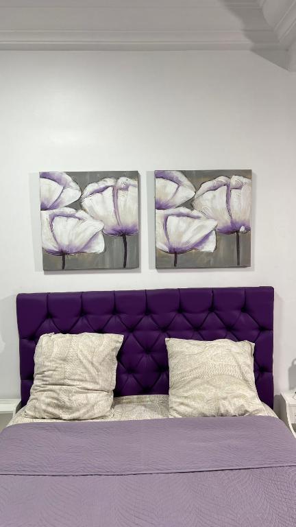 Postel nebo postele na pokoji v ubytování Résidences DD