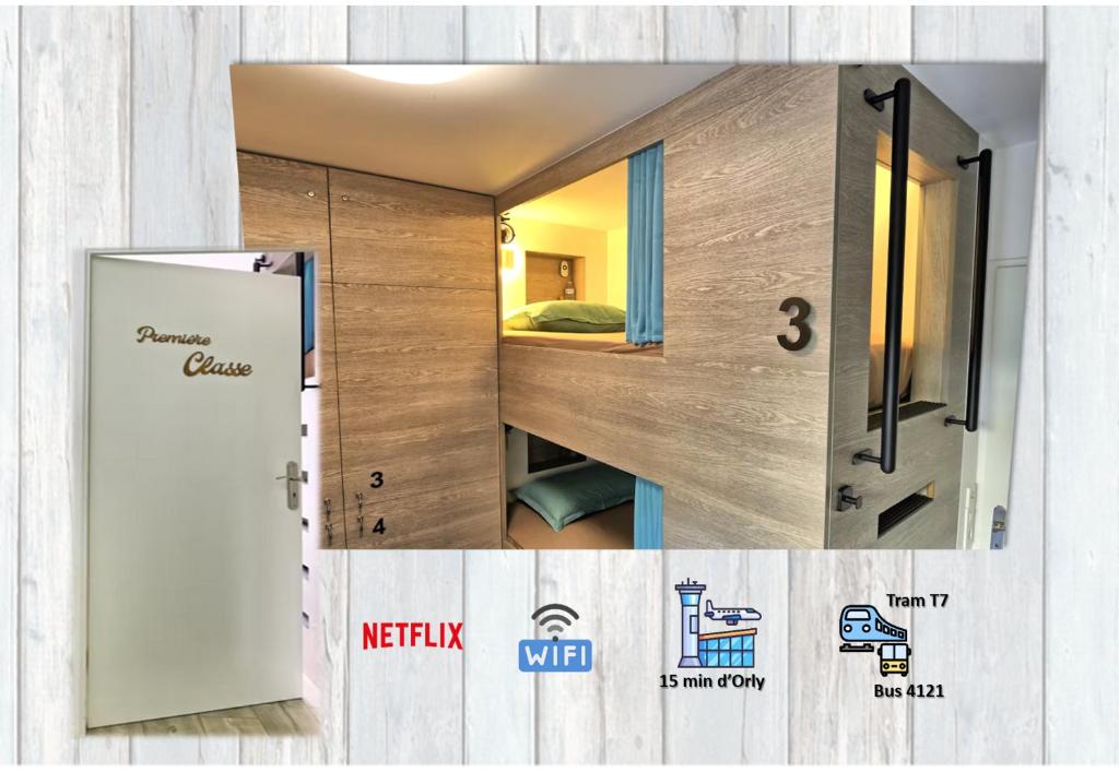 Φωτογραφία από το άλμπουμ του Lit 3 en 1ère Classe-Orly-T7-RER C&D σε Ατίς-Μονς