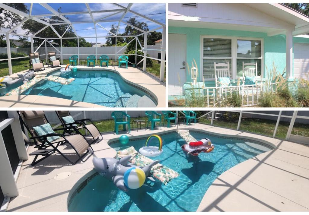 Hồ bơi trong/gần Heated POOL close to beach, fenced in kid friendly