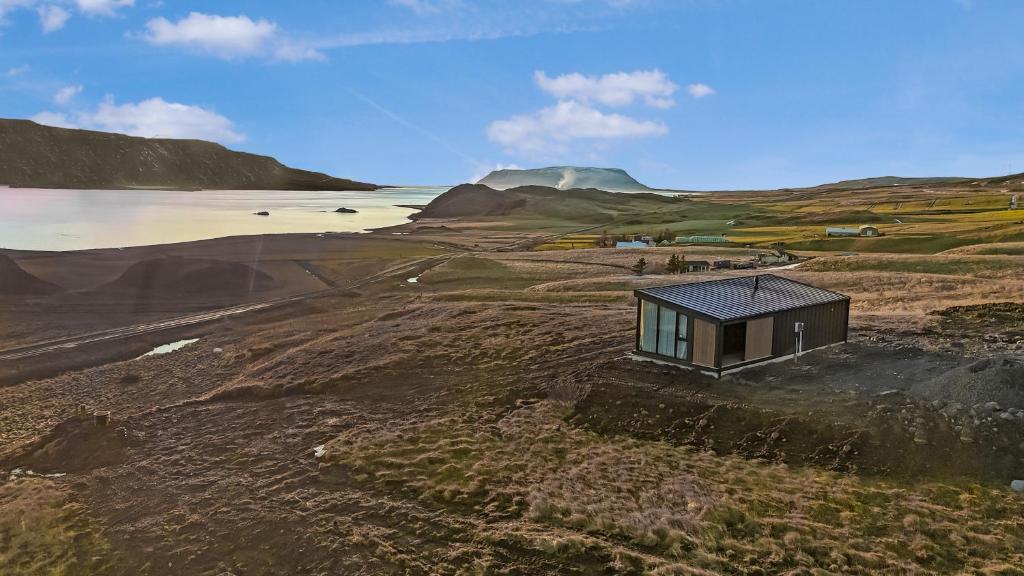 Naturlandskabet i nærheden af lodgen