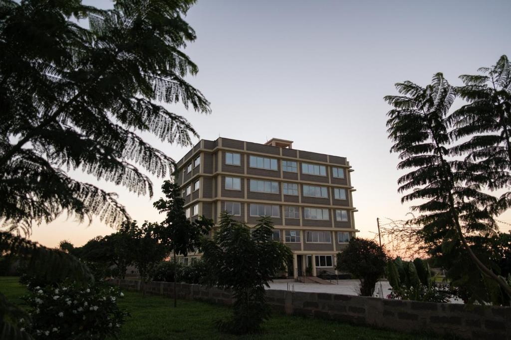 Το κτήριο όπου στεγάζεται  το διαμέρισμα