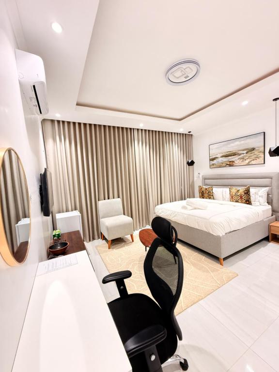 Postel nebo postele na pokoji v ubytování Tranquil Ridge BnB