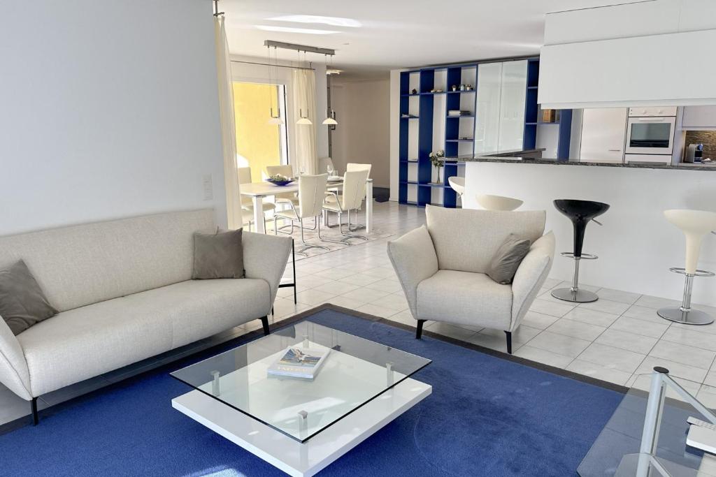 Posezení v ubytování Bicledro by Fewotessin