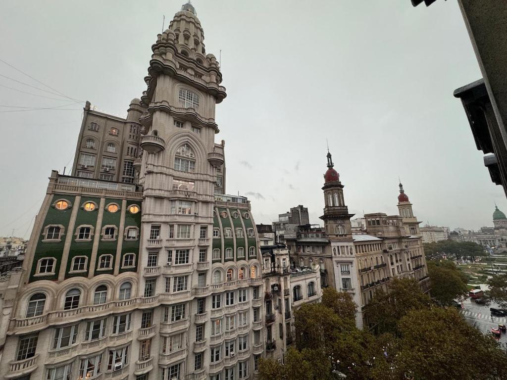 Nespecifikovaný výhled na destinaci La Porteña nebo výhled na město při pohledu z apartmánu