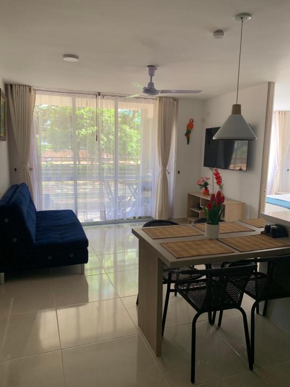 Posezení v ubytování Hermoso apartamento en Ricaurte Cundinamarca