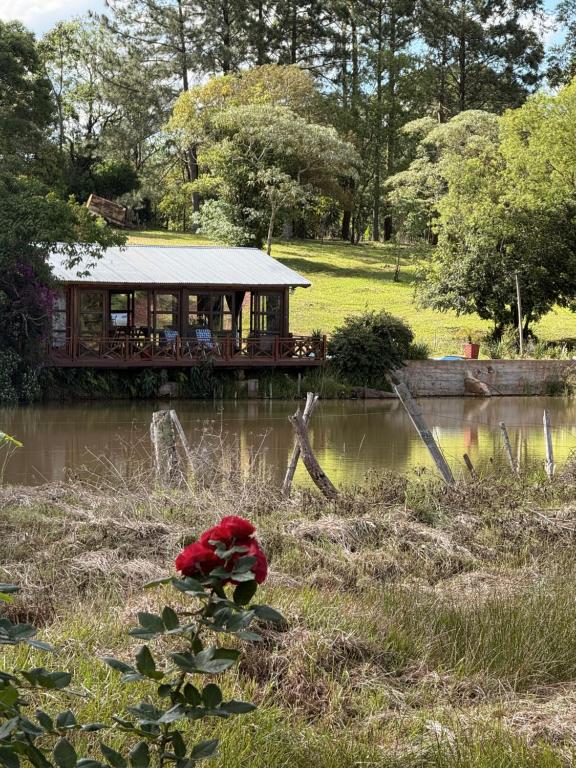 Κήπος έξω από το Luz de campo