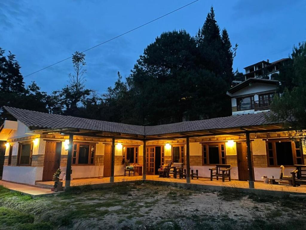 Budova, kde se prázdninový dům nachází