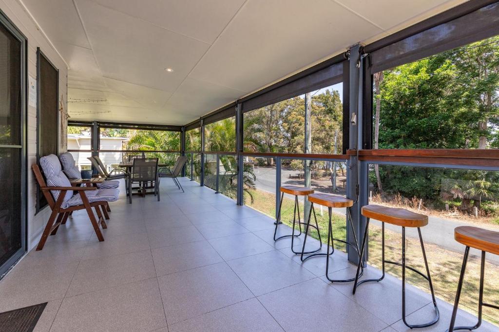 Balkón nebo terasa v ubytování The Norfolk