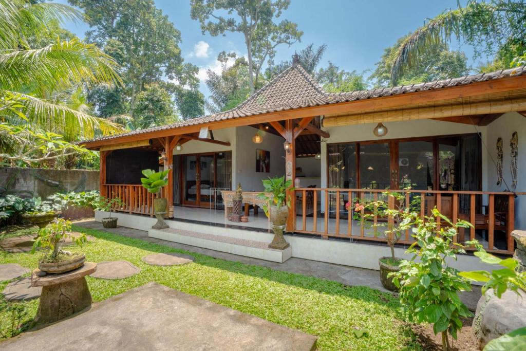 Zahrada ubytování Pondok Sayan Homestay