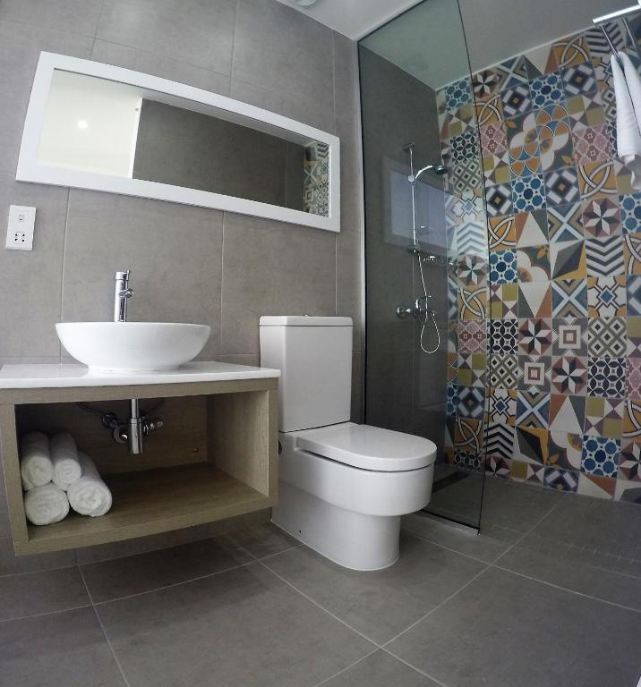 Um banheiro em Island Boutique Hotel