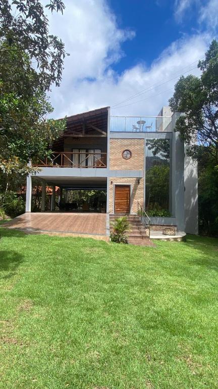 En have udenfor Casa Chamego do Morro Vale do Capão