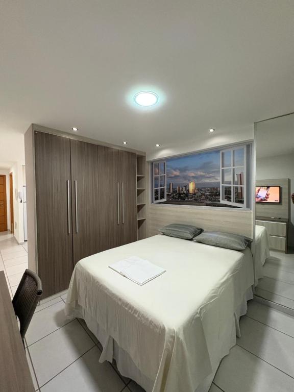 Postel nebo postele na pokoji v ubytování West Flat - BarretoStays 03