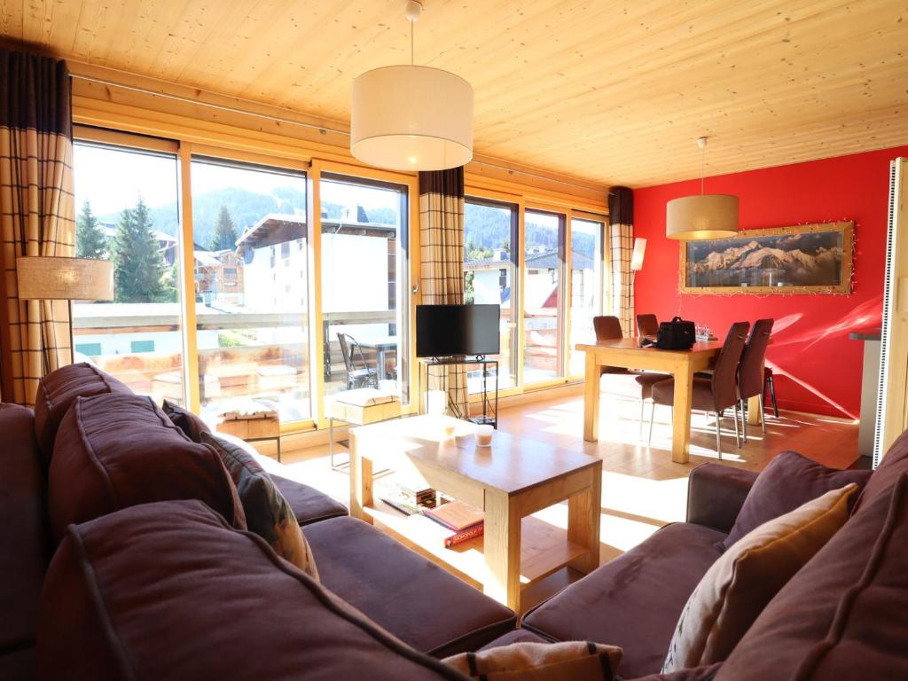 Les Gets - Appart 74m² Près du Centre avec Balcon et TV