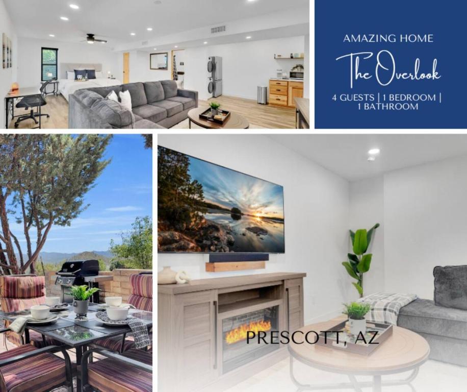 Et opholdsområde på The Overlook Prescott