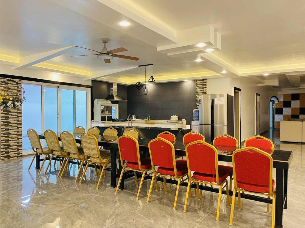 Kuchyň nebo kuchyňský kout v ubytování Shiri Pool Villa 1