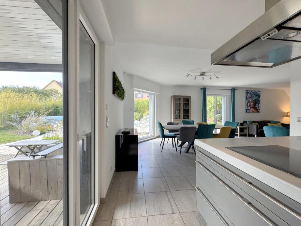 Posezení v ubytování Vogelgarten - Maison de vacances entre vignes, et chants d'oiseaux